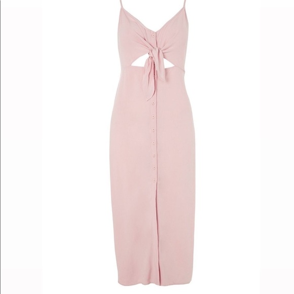 Topshop Dresses & Skirts - Top Shop Rose Pink Midi Dress​​​​​​​​​​​